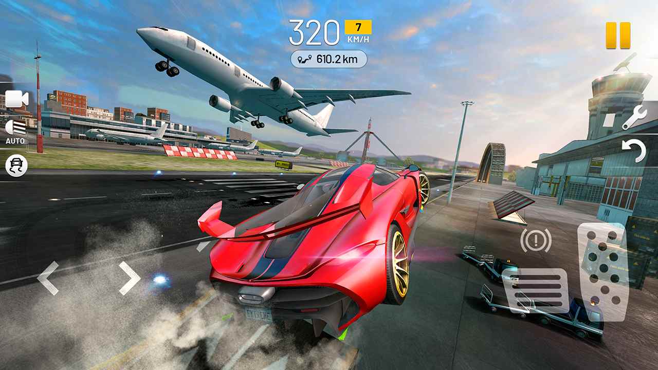 Extreme Car Driving Simulator mod apk screenshot