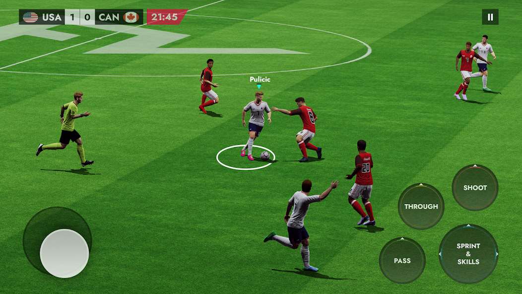 Football League 2026 mod apk screenshot