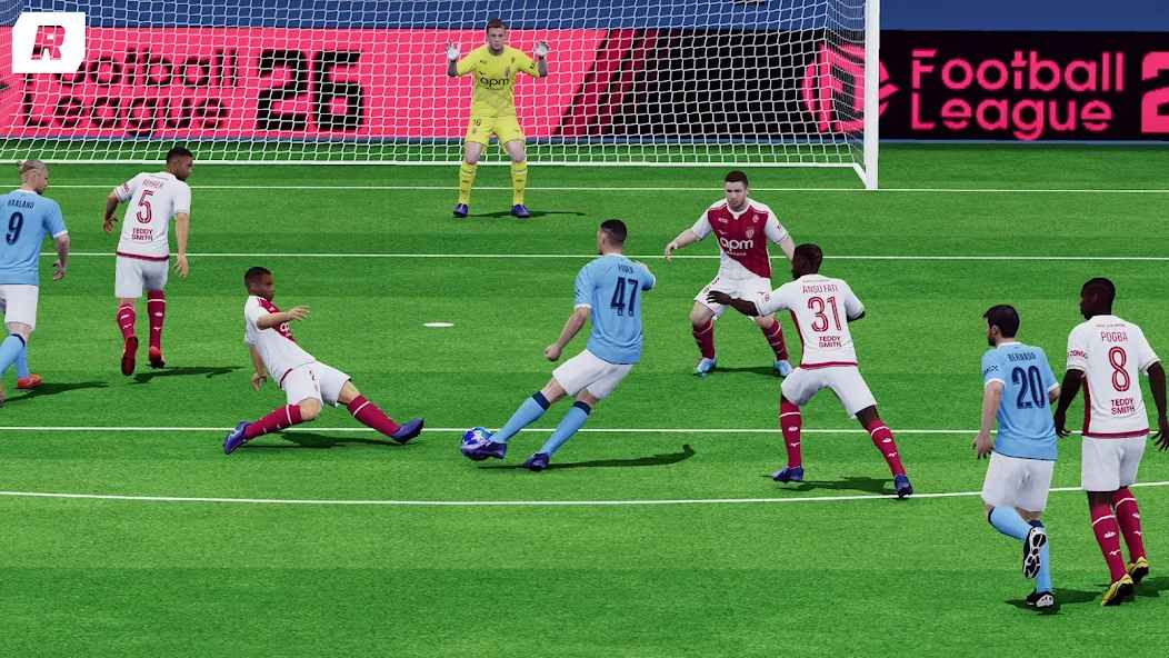 Football League 2026 mod apk screenshot