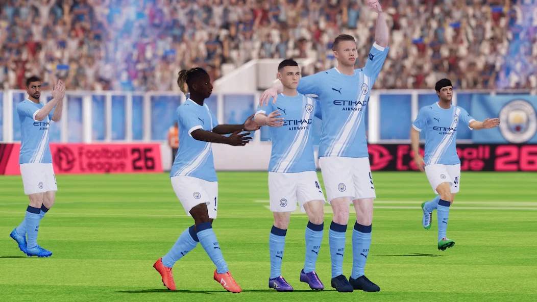 Football League 2026 mod apk screenshot