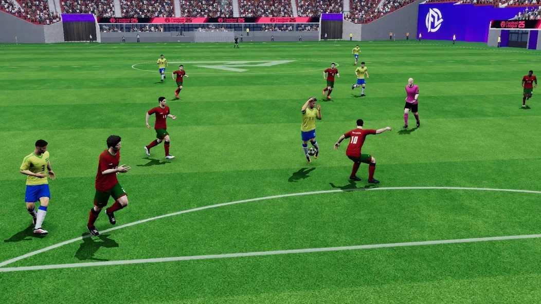 Football League 2026 mod apk screenshot