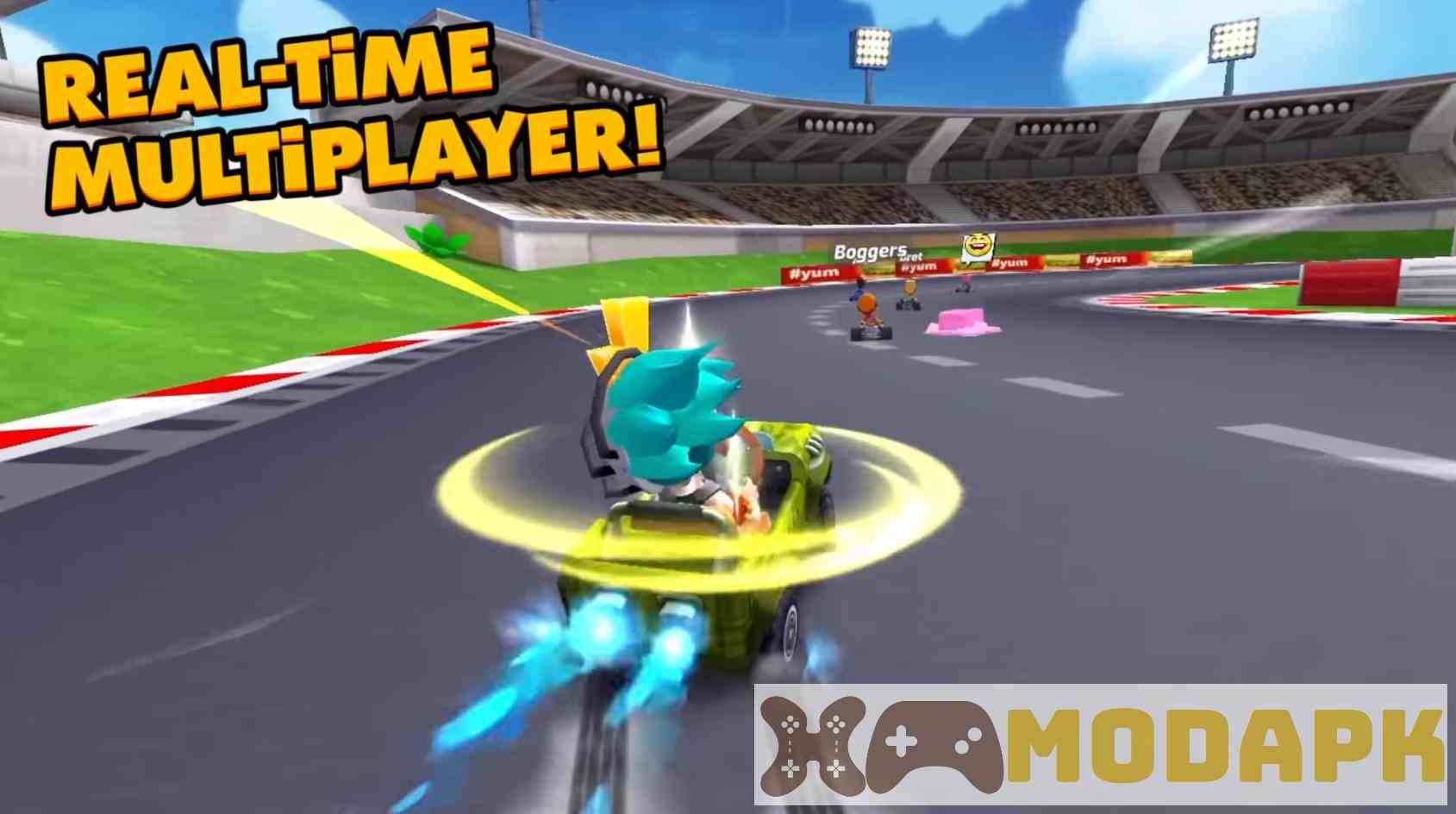 Game Boom Karts Multiplayer Racing MOD