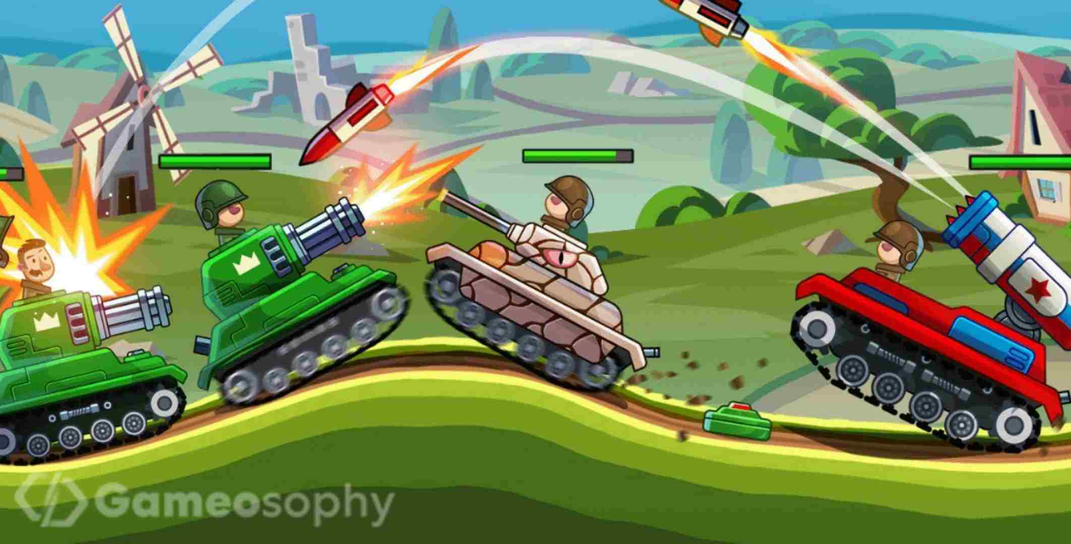 Hills of Steel mod apk screenshot