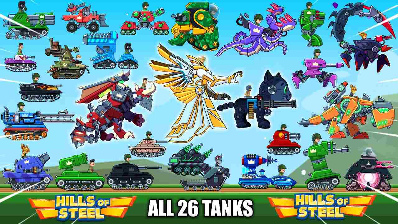 Hills of Steel mod apk screenshot