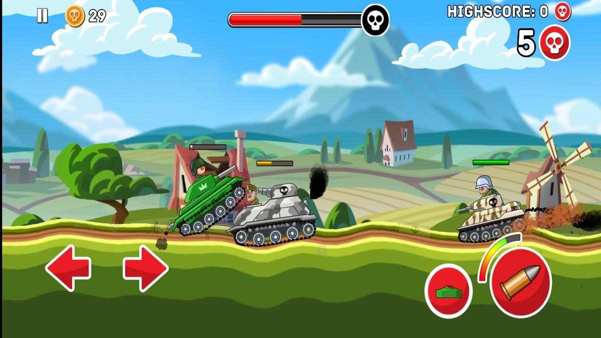 Hills of Steel mod apk screenshot