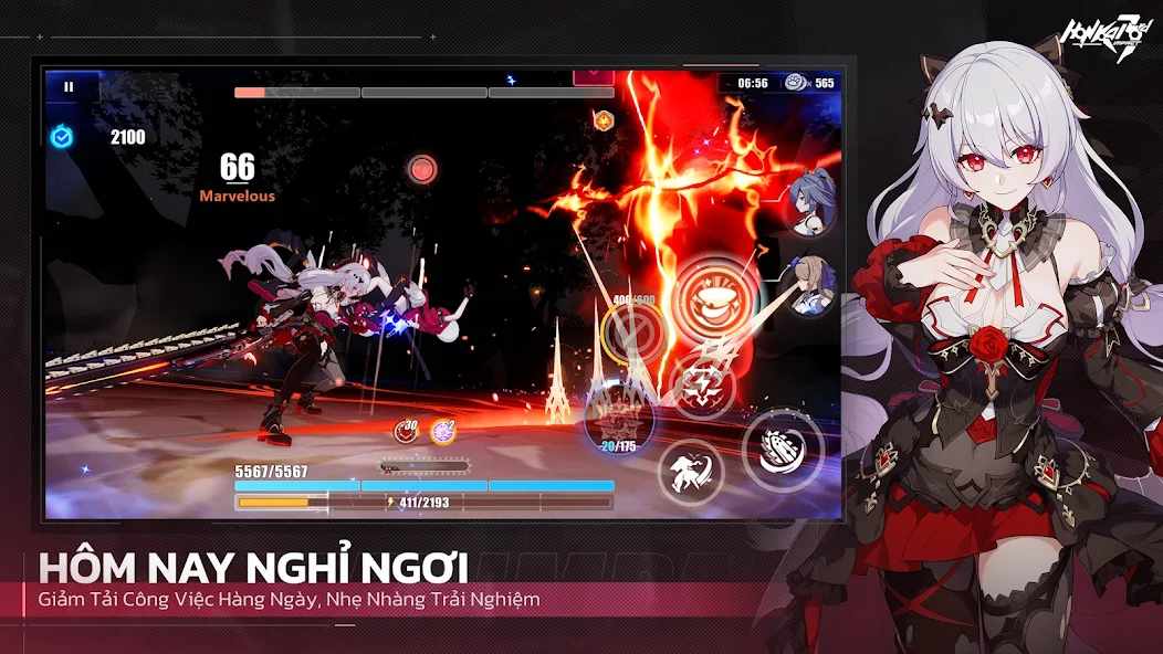 Honkai Impact 3rd mod apk screenshot