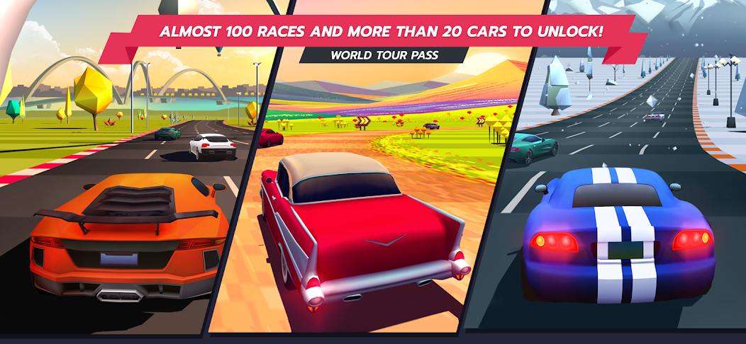 Horizon Chase – Arcade Racing mod apk screenshot