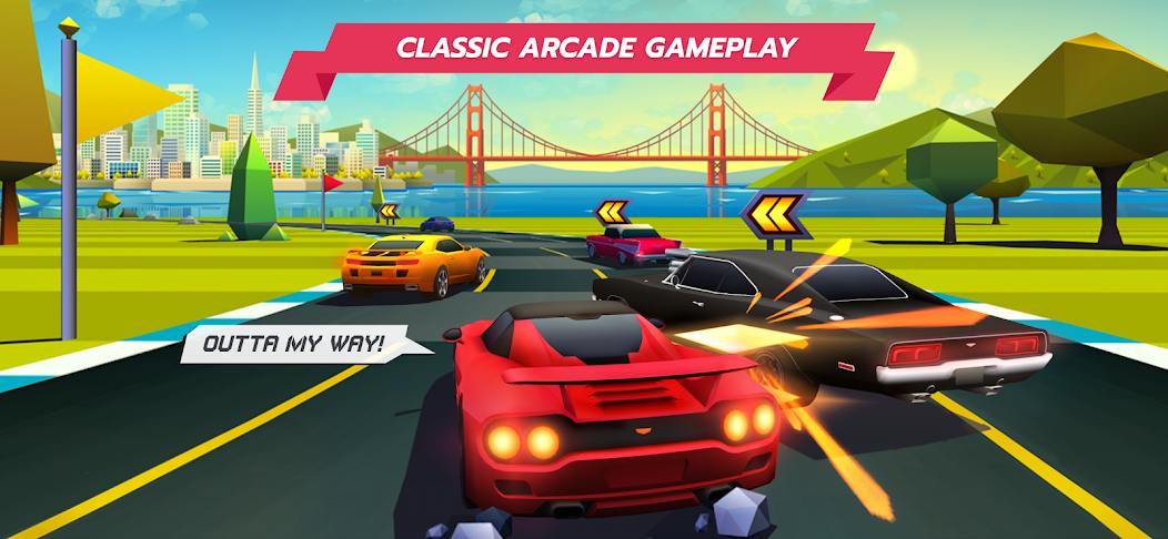 Horizon Chase – Arcade Racing mod apk screenshot