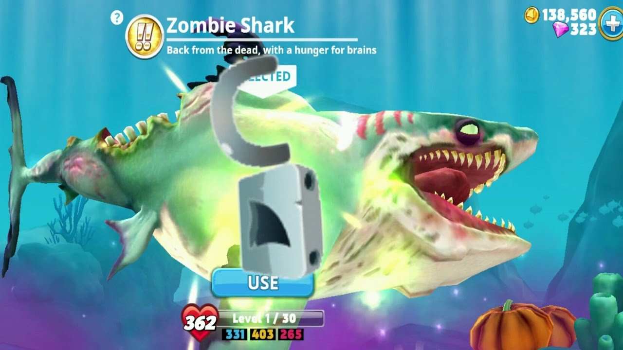 Hungry Shark World mod apk screenshot