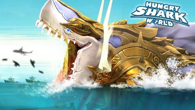 Hungry Shark World mod apk screenshot