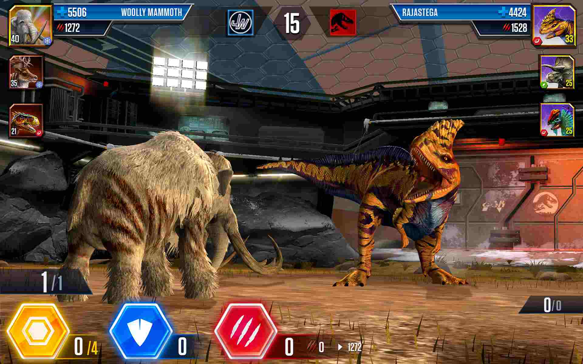 Jurassic World: The Game mod apk screenshot