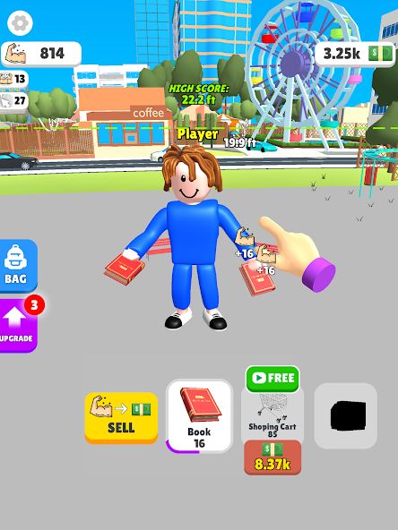 Lifting Hero mod apk screenshot