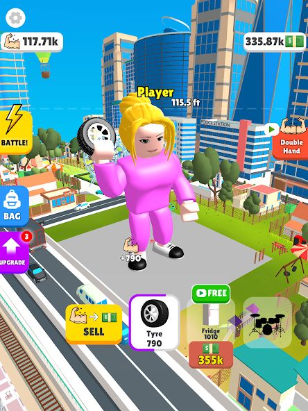 Lifting Hero mod apk screenshot