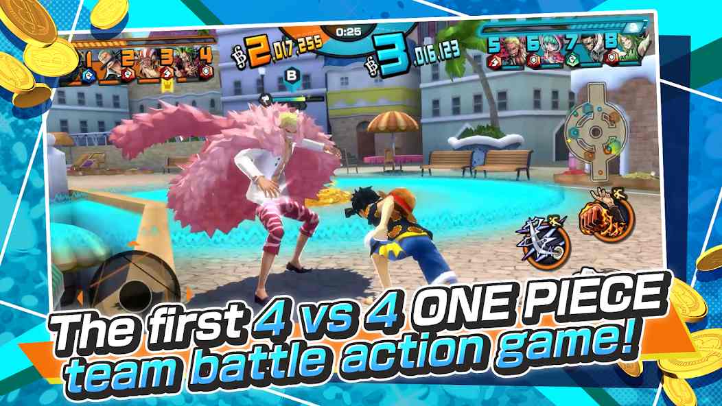 ONE PIECE Bounty Rush mod apk screenshot