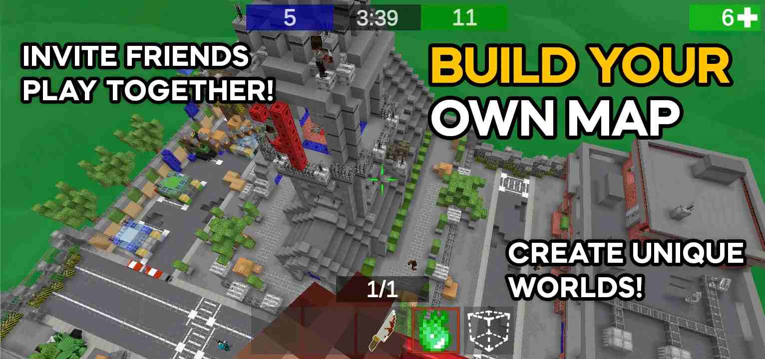 Pixel Combats 2: Gun games PvP mod apk screenshot