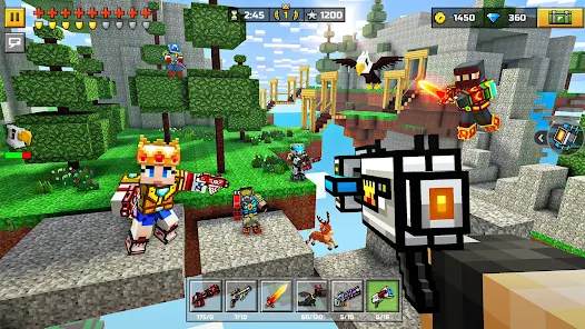 Pixel Gun 3D mod apk screenshot