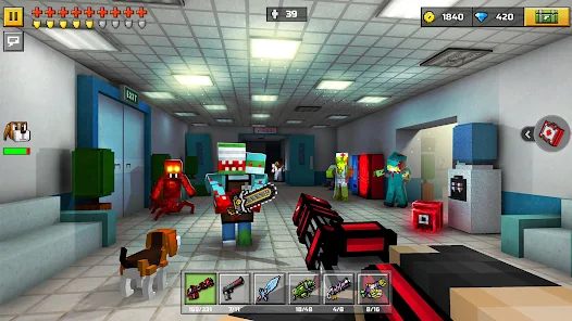 Pixel Gun 3D mod apk screenshot