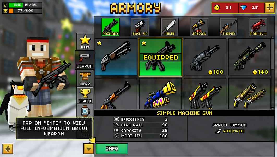 Pixel Gun 3D mod apk screenshot