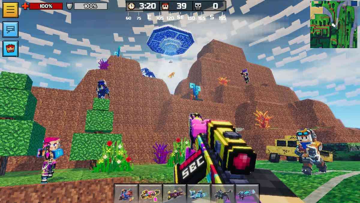 Pixel Gun 3D mod apk screenshot
