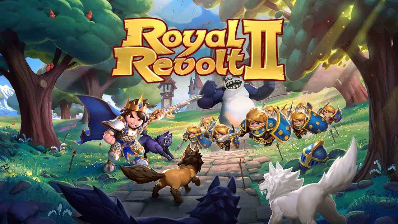 Royal Revolt 2 mod apk screenshot