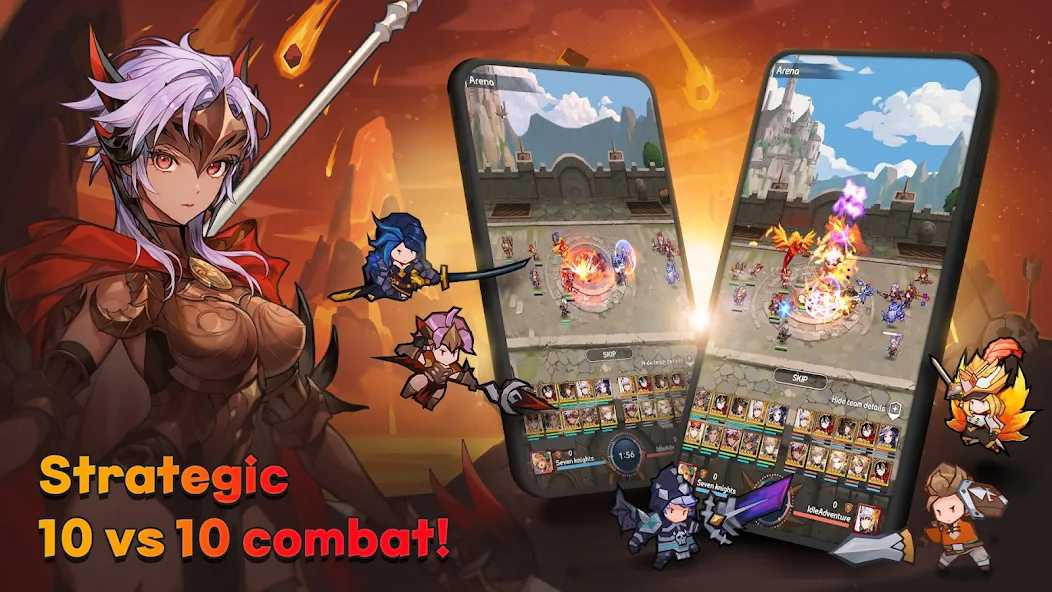 Seven Knights Idle Adventure mod apk screenshot