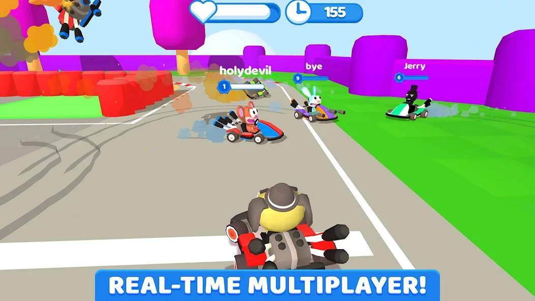 SmashKarts.io  mod apk screenshot