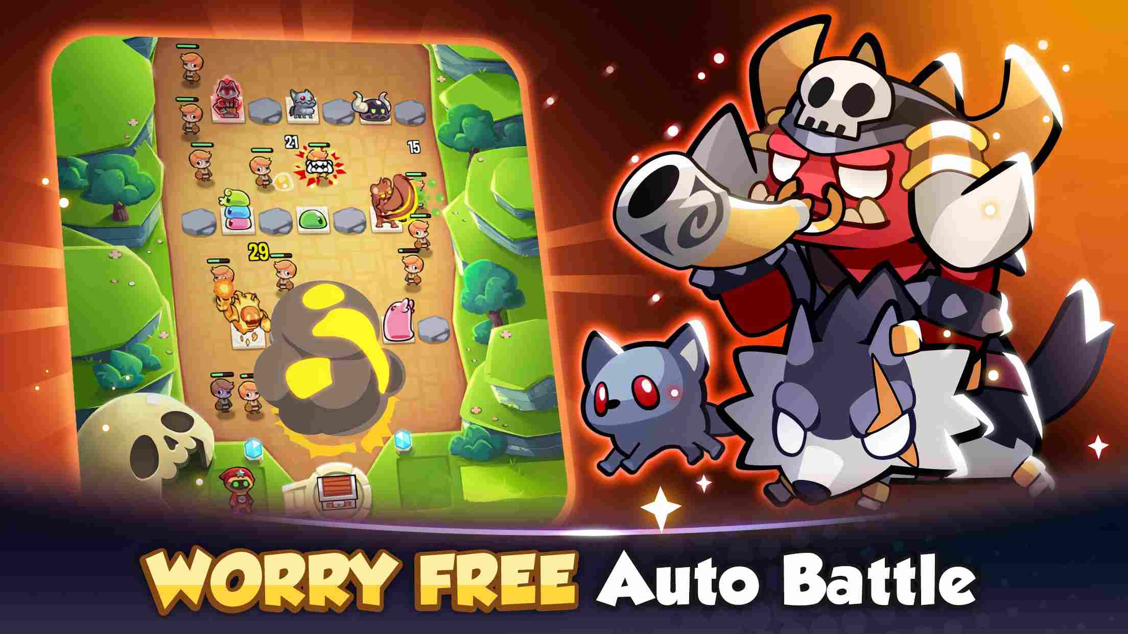 Summoners Greed: Idle Soul RPG mod apk screenshot