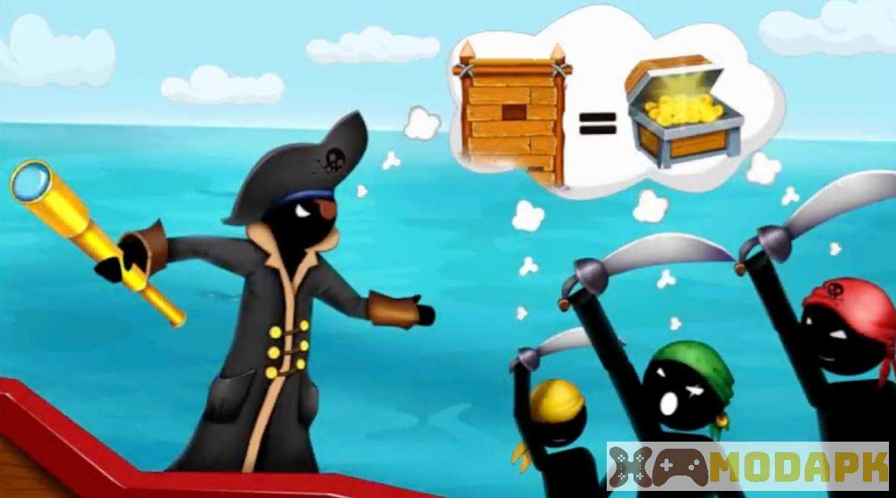 Hack The Catapult: Stickman Pirates MOD (Menu Pro, Tiền Full, Đá Quý, Giao Dịch) APK 1.7.7