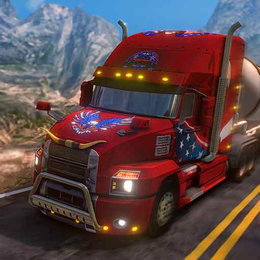 Hack Truck Simulator USA Revolution MOD (Menu Pro, Tiền Full, Vàng) APK 10.0.3 icon