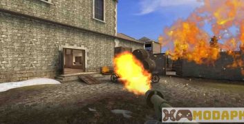 Hack World War 2: Battle Combat MOD (Pro Menu, Full Money, No Shock, Aim Bot, Dumb Enemy, Anti-Stun, Cross Map) APK 4.36 image