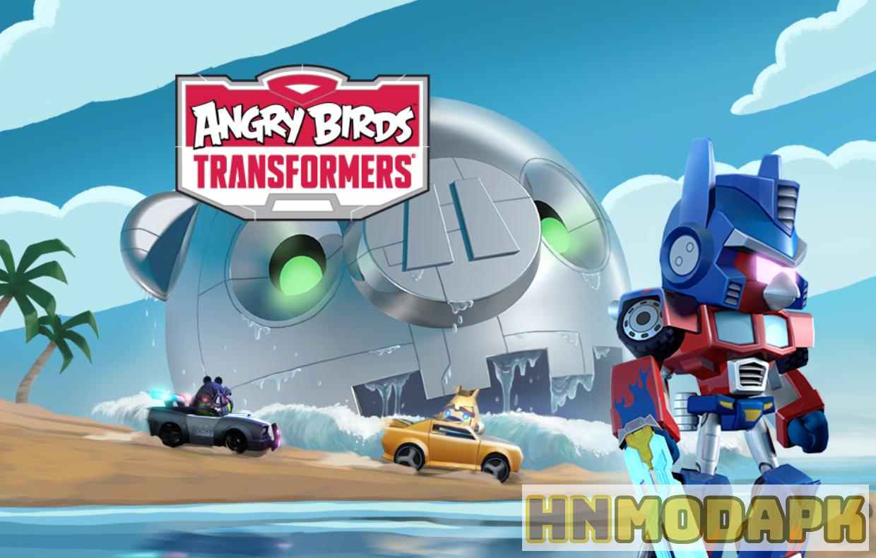 Angry Birds Transformers MOD (Full Money Menu PRO, 9999+ Diamonds, All Levels) APK 2.27.1