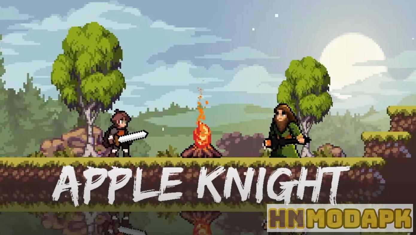 Hack Apple Knight Action Platformer MOD (Menu Pro, Tiền Full, Táo, Có Tất Cả) APK 2.3.4
