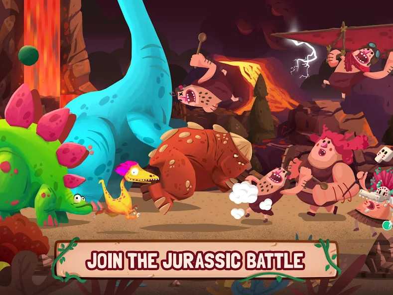 Dino Bash: Dinosaur Battle mod apk screenshot