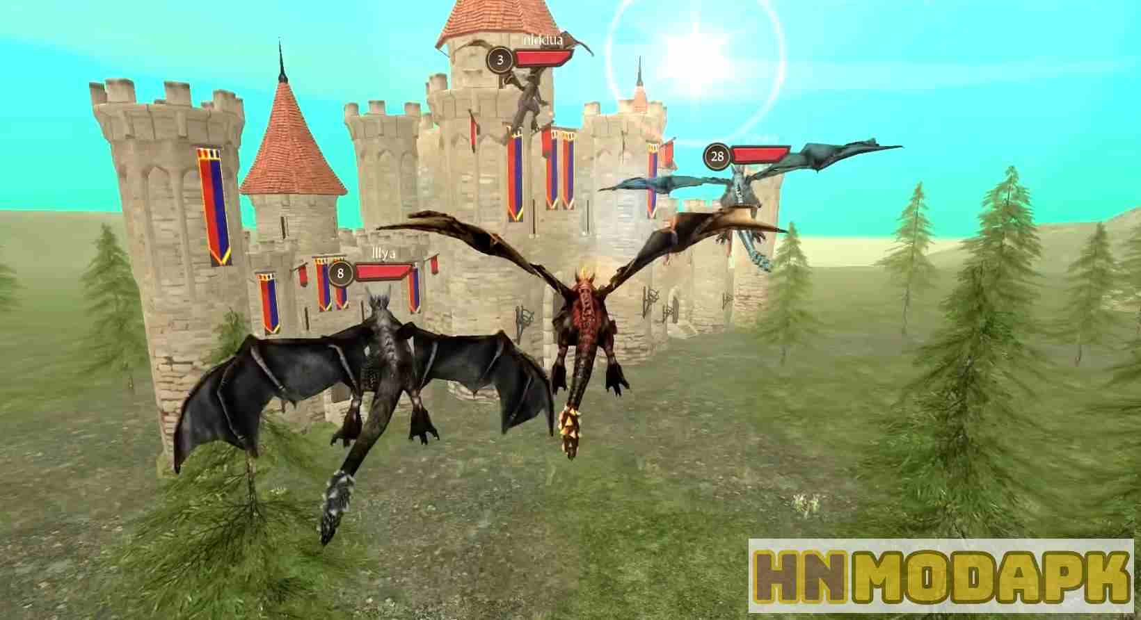 Hack Dragon Sim Online MOD (Pro Menu, Infinite Money, All Features, Max Level) APK 208