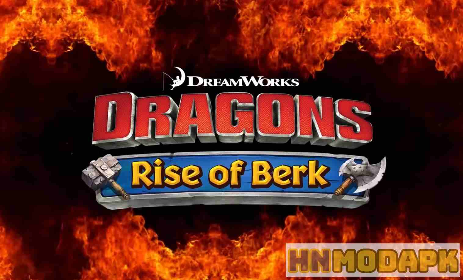Dragons: Rise of Berk MOD (Infinite Runes Menu Pro, All Dragons) APK 1.61.12