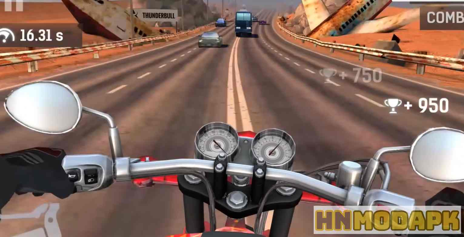 Game Moto Rider GO- Highway Traffic MOD