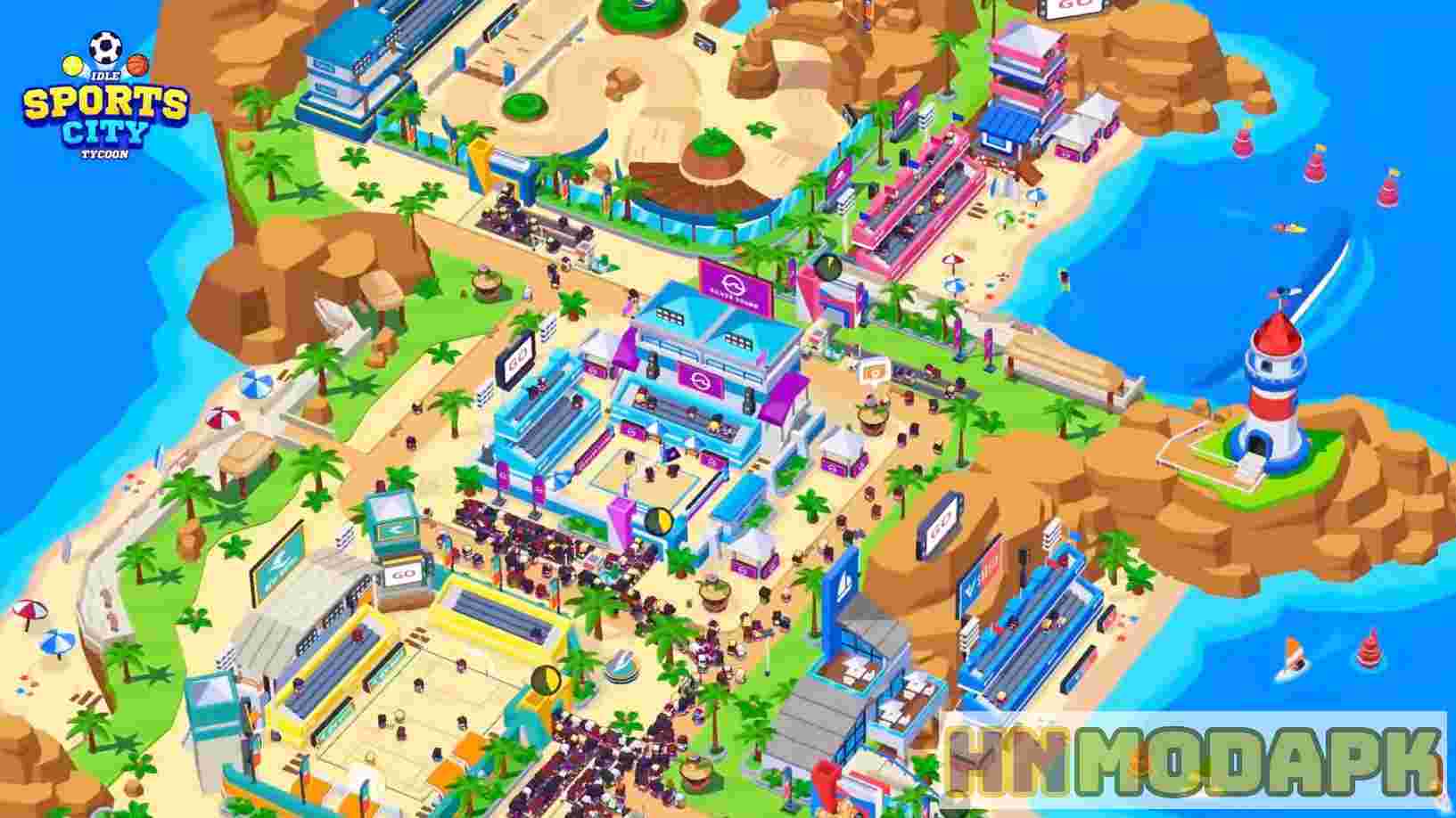 Game Sports City Tycoon MOD
