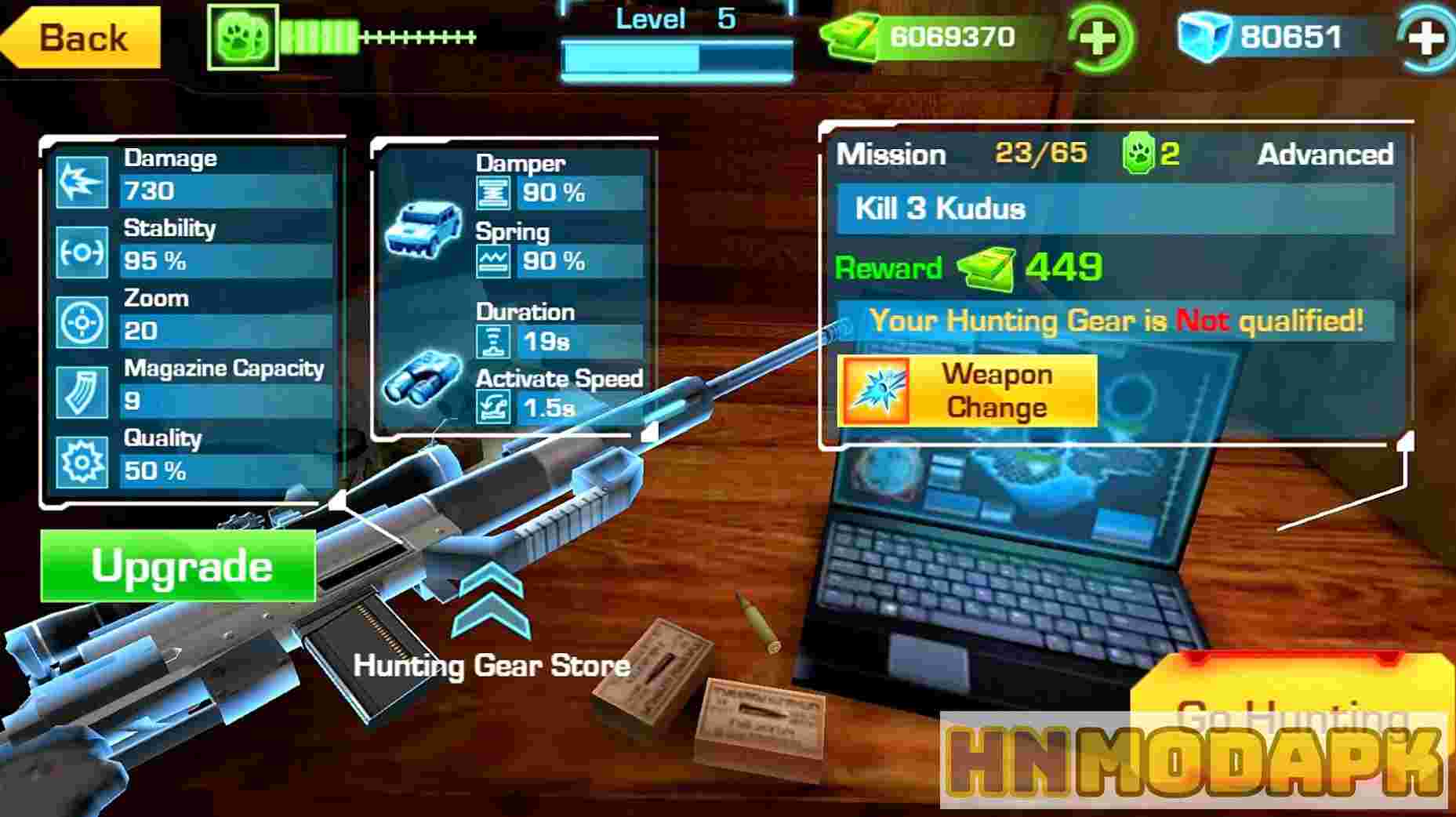 Game Wild Hunter 3D MOD