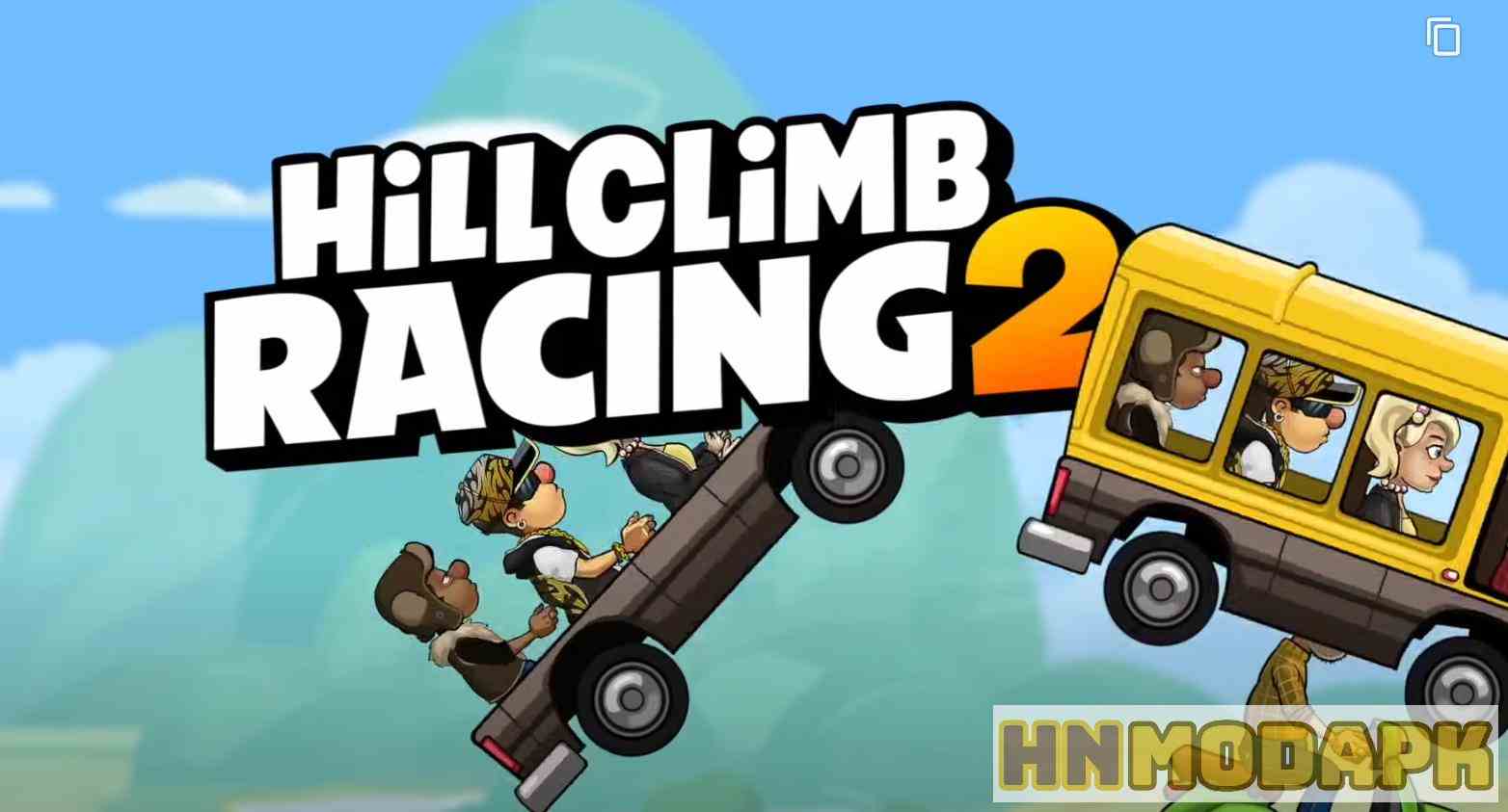 Hill Climb Racing 2 MOD (Menu Pro, Tiền Full, Tất Cả Phương Tiện) APK 1.60.5