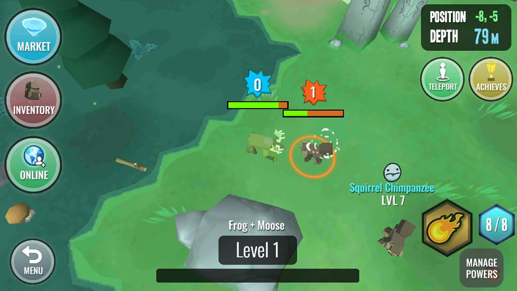 Hybrid Animals mod apk screenshot