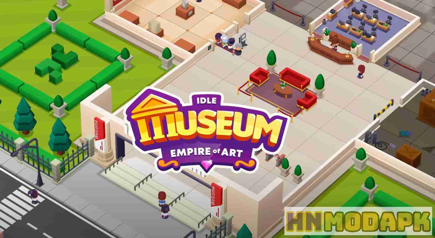 Idle Museum Tycoon MOD (Menu Pro, Tiền Full, Giao Dịch 0 Đồng) APK 1.11.14
