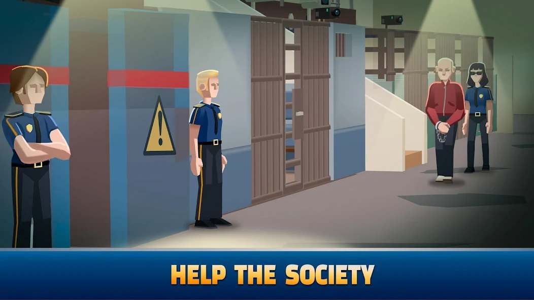 Idle Police Tycoon - Cops Game mod apk screenshot