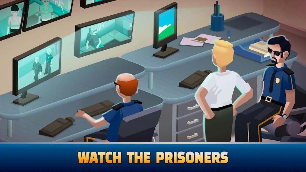 Idle Police Tycoon - Cops Game mod apk screenshot