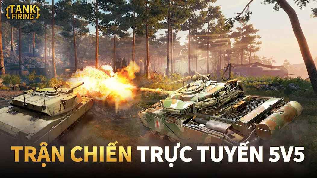 Tank Firing mod apk screenshot