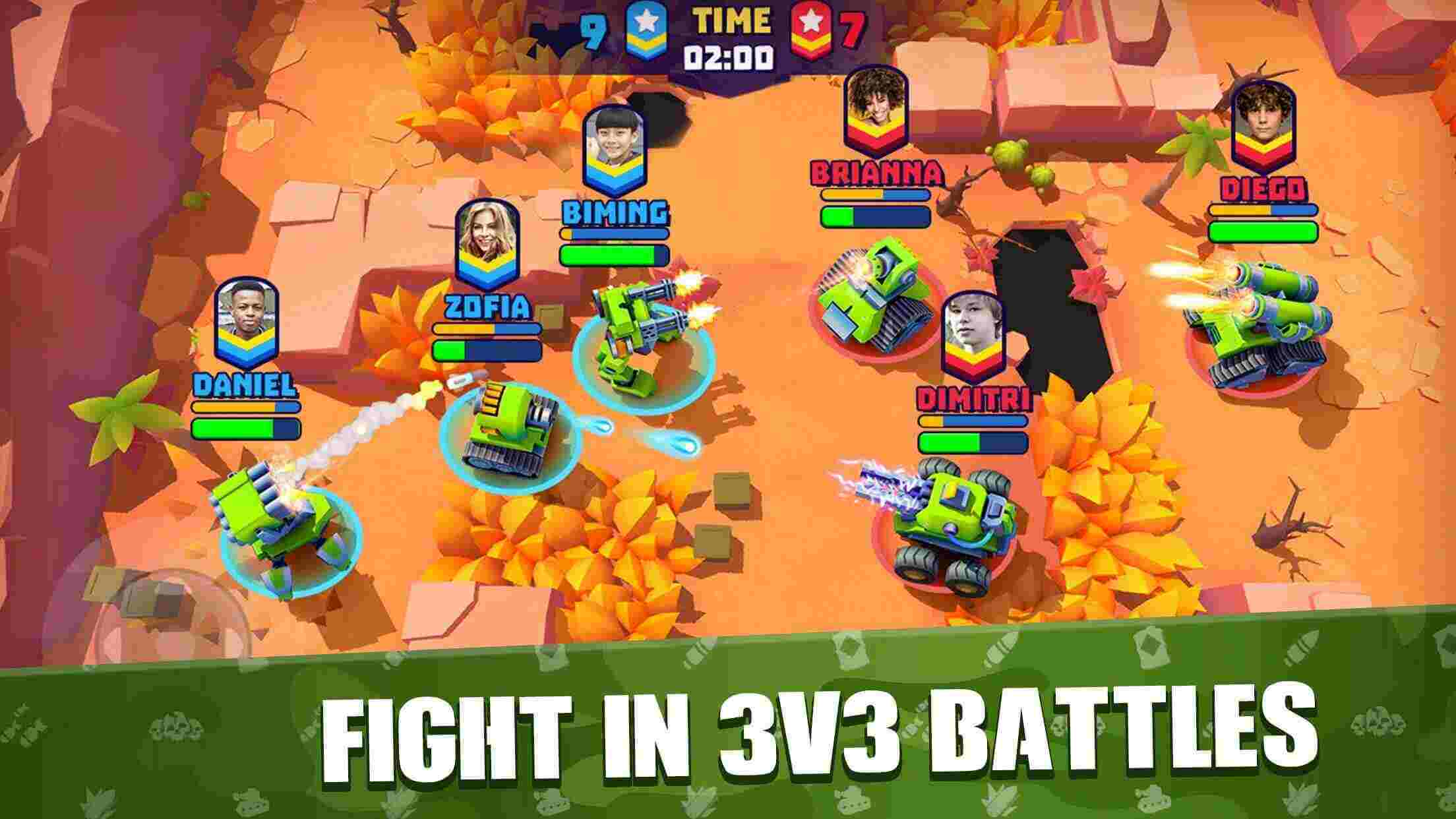 Tanks A Lot mod apk screenshot