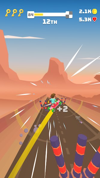 Turbo Stars - Rival Racing mod apk screenshot