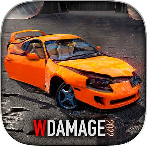 Hack WDAMAGE: Car Crash MOD (Menu Pro, Tiền Full, Giao Dịch, Xoá ADS) APK 252 icon