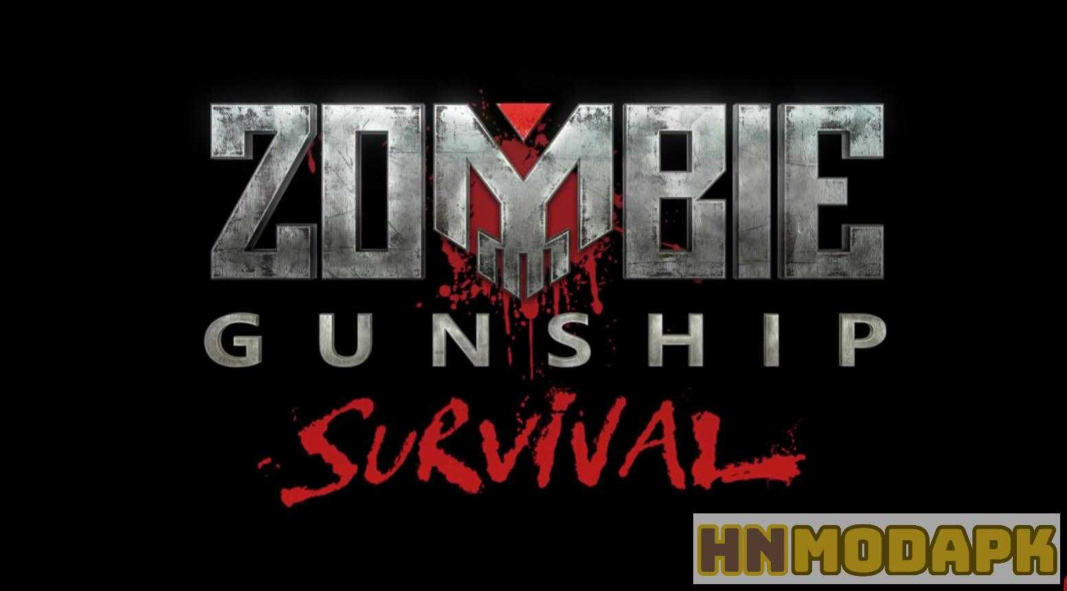 Hack Zombie Gunship Survival MOD (Menu Pro, Tiền Full, Vàng, Đạn Max, Win 100%) APK 1.7.4