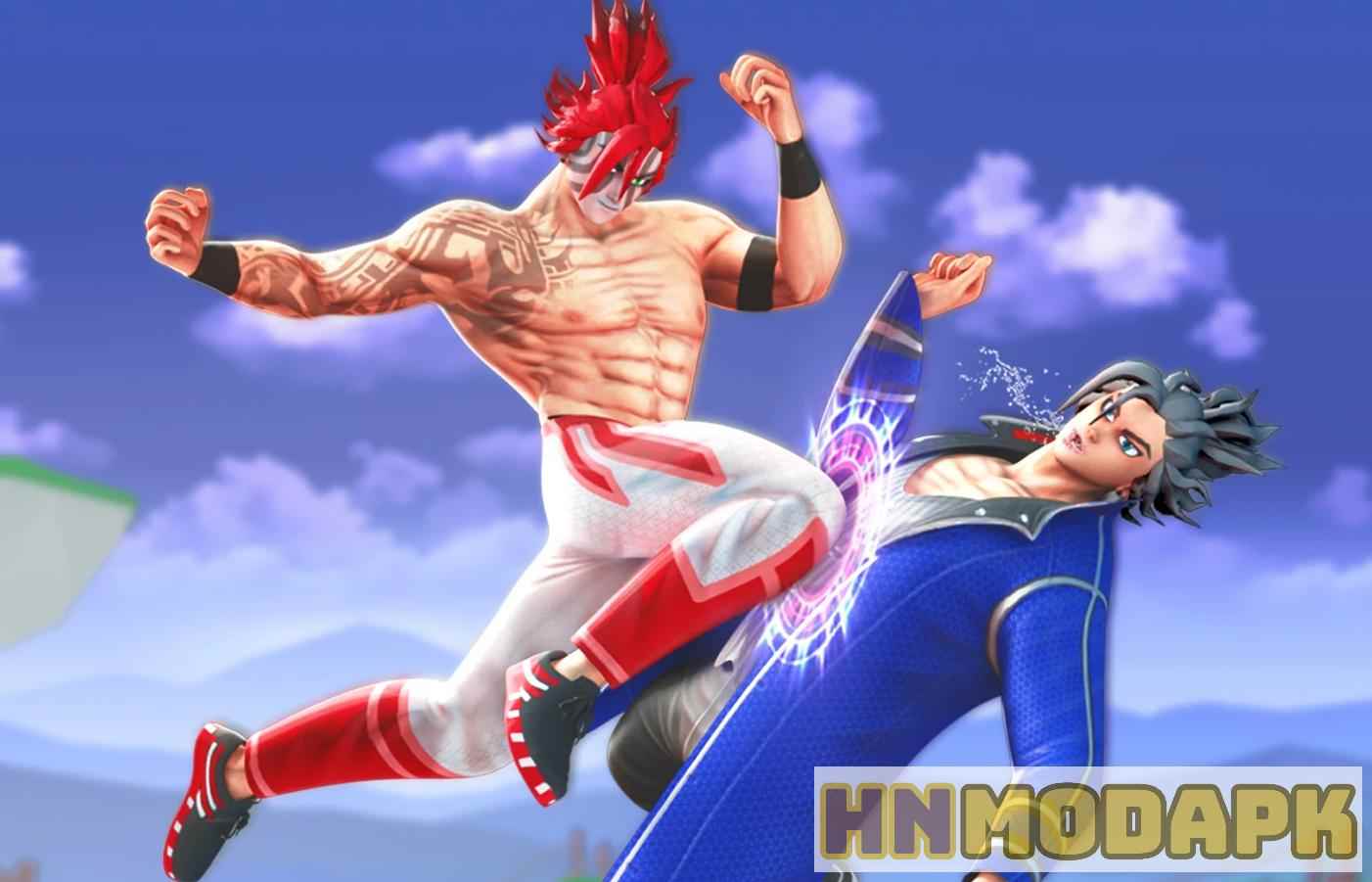 Anime Fighting Game MOD (Pro Menu, Infinite Money, Full Skills, Easy Kills, Remove ADS) APK 1.3.5