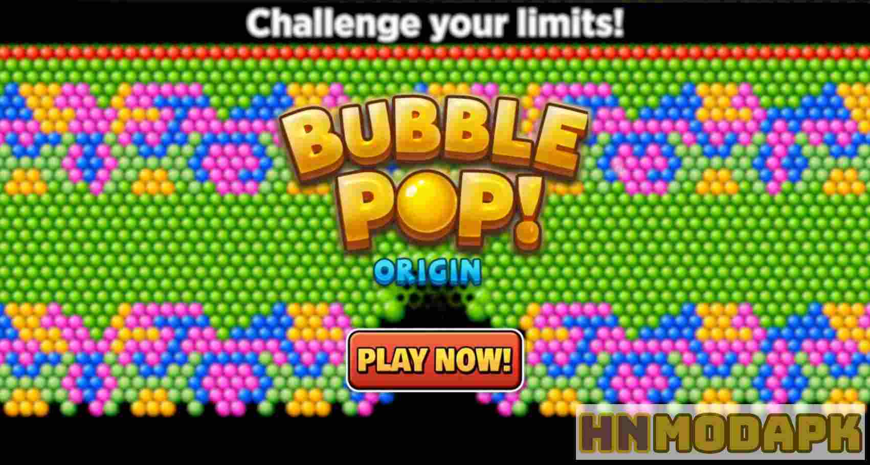 Hack Bubble Pop Origin MOD (Pro Menu, Infinite Money, No Loss, Remove ADS) APK 24.0618.01